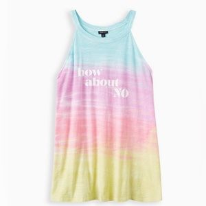 How About No Multi Wash High Neck Tank